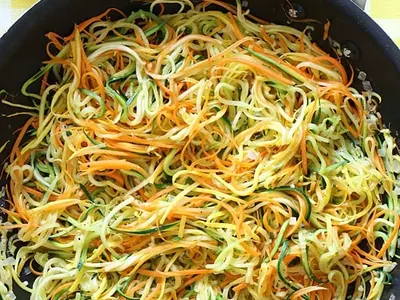 Julienned Summer Vegetables