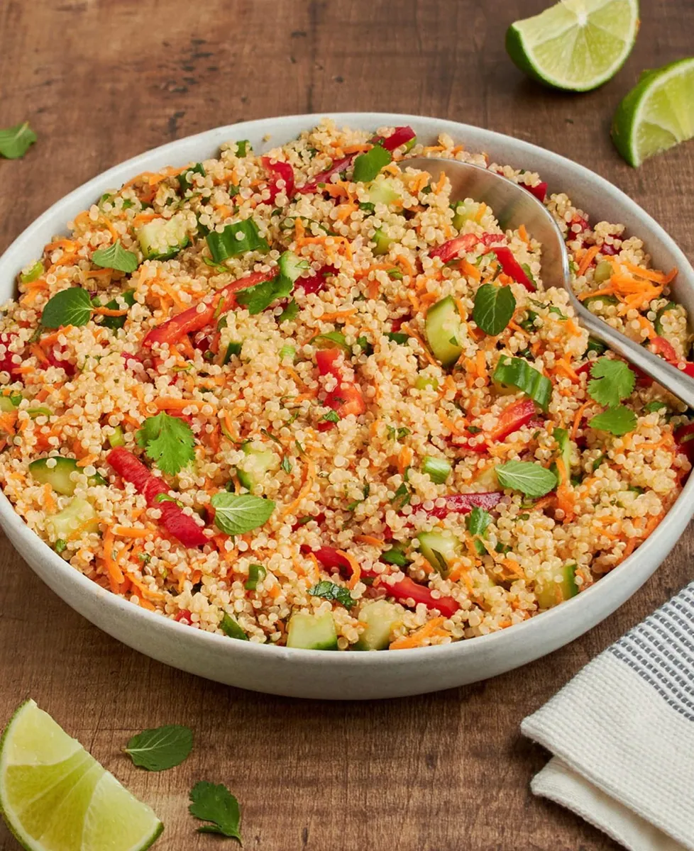 Thai Quinoa Herb Salad