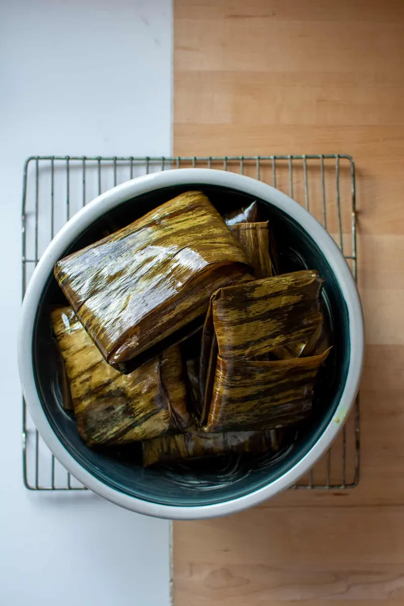 Red Chicken Tamales