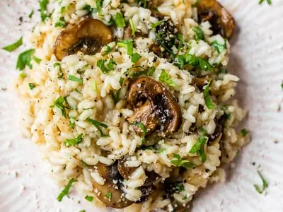 Mushroom Risotto