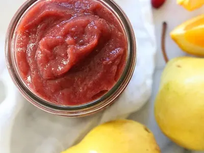Cranberry Pear Butter