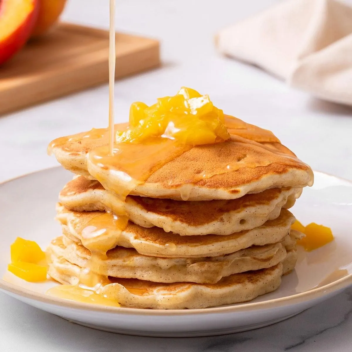 Peach Pancakes
