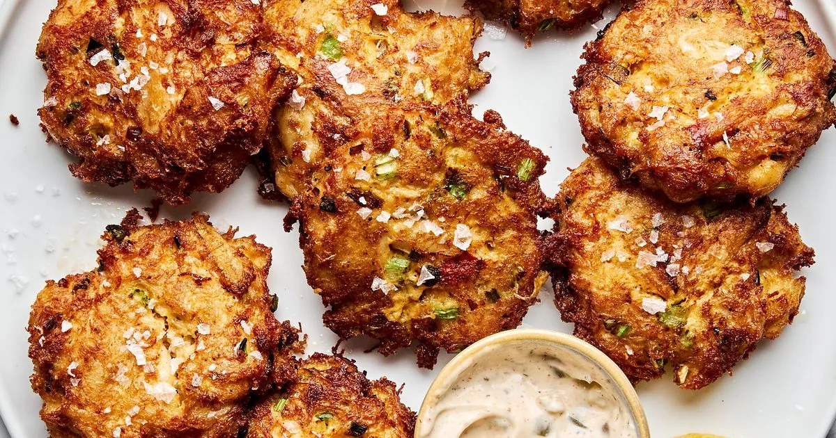 Lump Crab Cakes with eggs