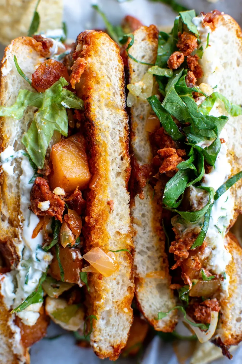 Chorizo Potato Pambazos