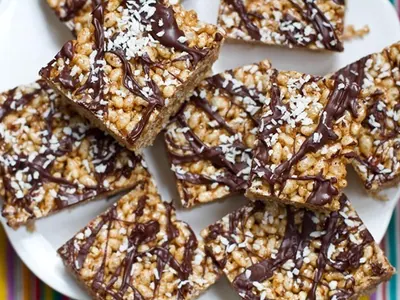 Almond Butter Rice Treats