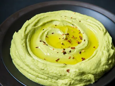 Avocado Chickpea Hummus