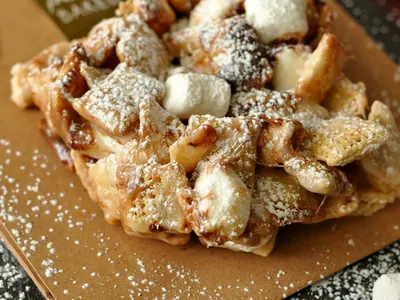 Chocolate Marshmallow Chex Squares