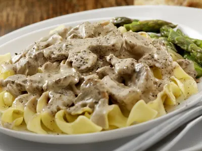 Beef Stroganoff