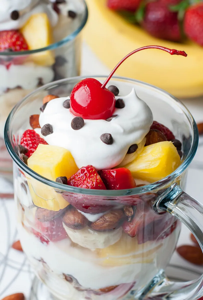 Banana Split Parfaits