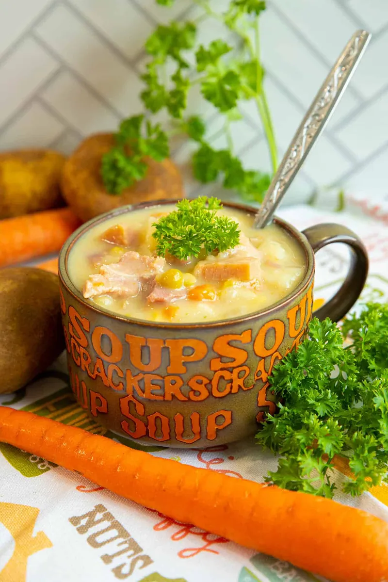 Creamy Ham Potato Soup