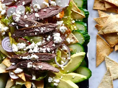 Steak Fattoush Salad