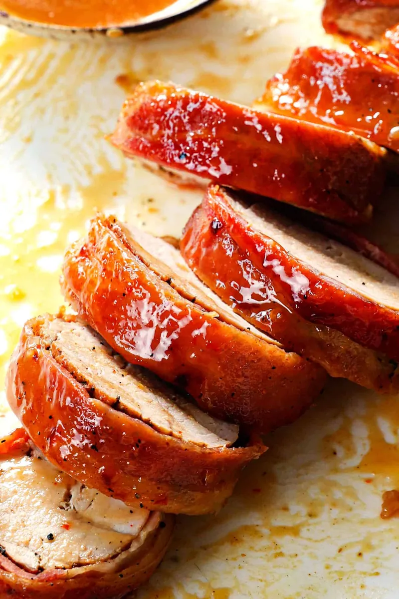 Chili Glazed Bacon