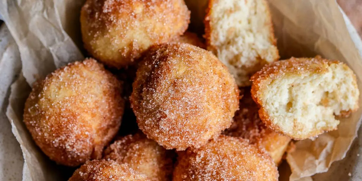 Cinnamon Sugar Donut Holes