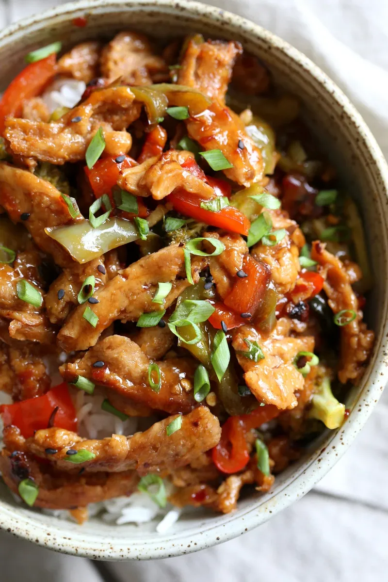 Sweet Soy Curl Stir-Fry