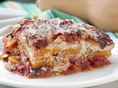 Noodleless Butternut Squash Lasagna