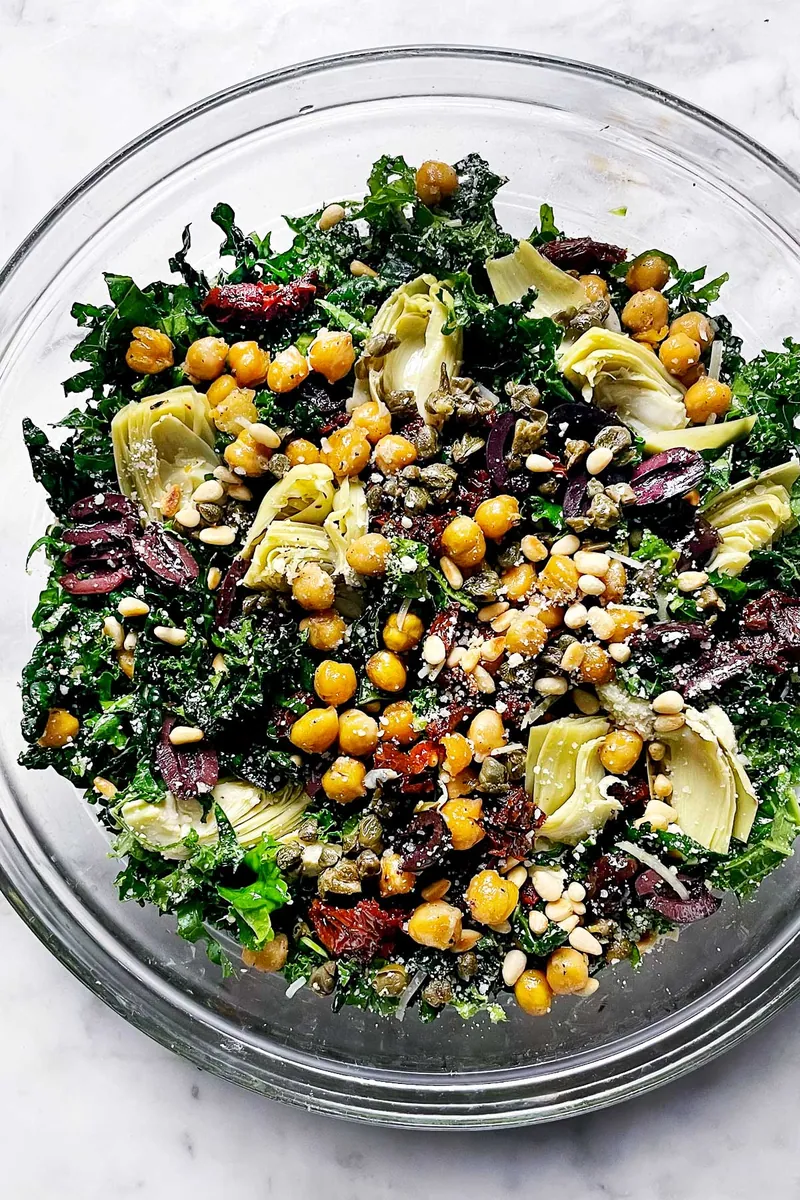 Mediterranean Kale Salad