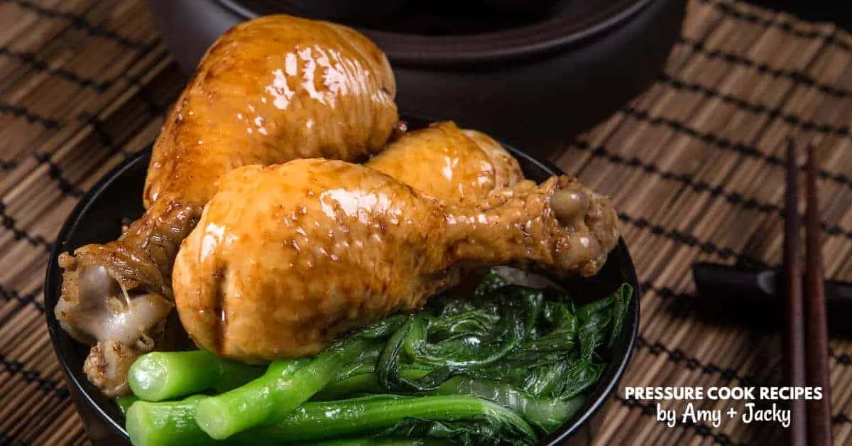 Instant Pot Soy Sauce Chicken and Rice
