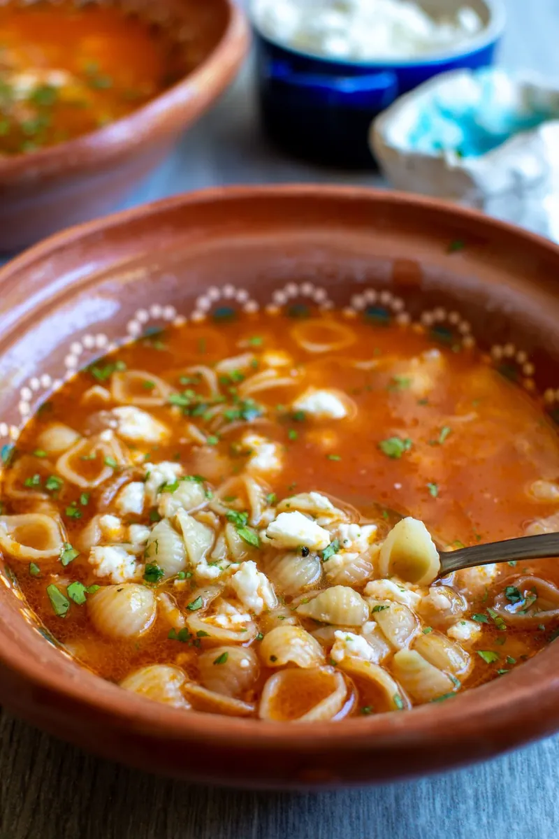 Shell Pasta Soup