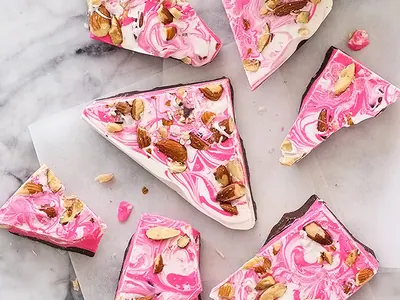 Chipotle Almond Chocolate Bark
