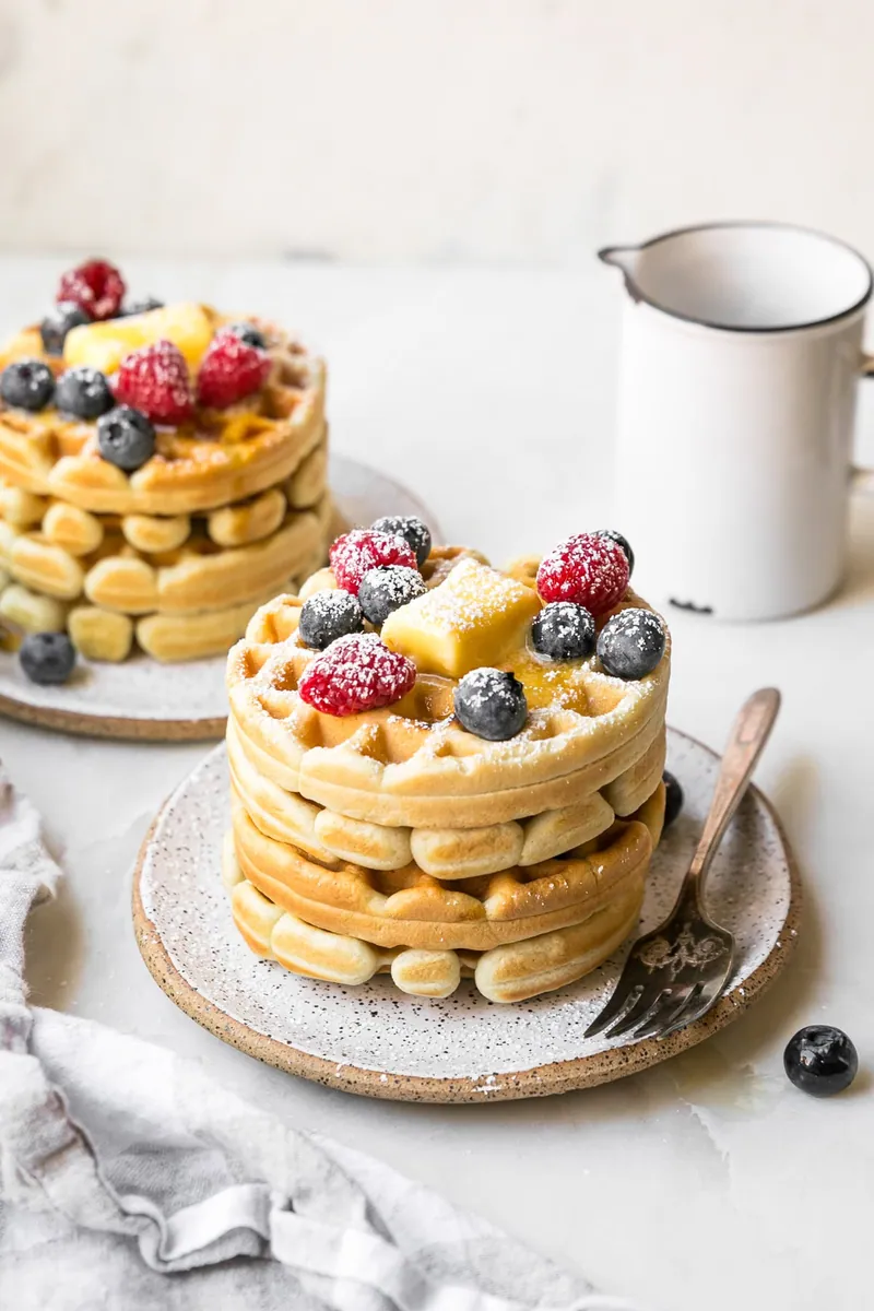 Sourdough Waffles