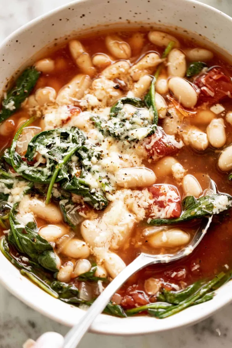 Parmesan White Bean Soup