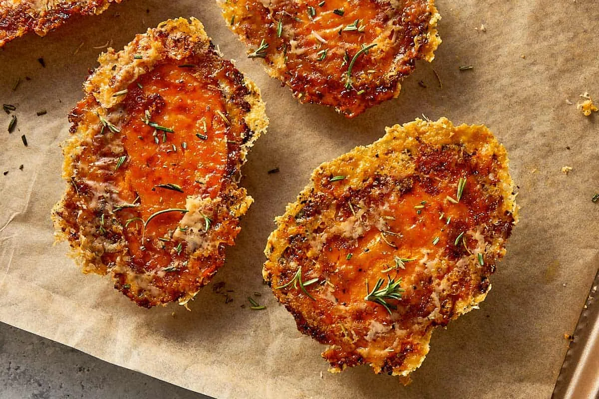 Parmesan Baked Sweet Potatoes