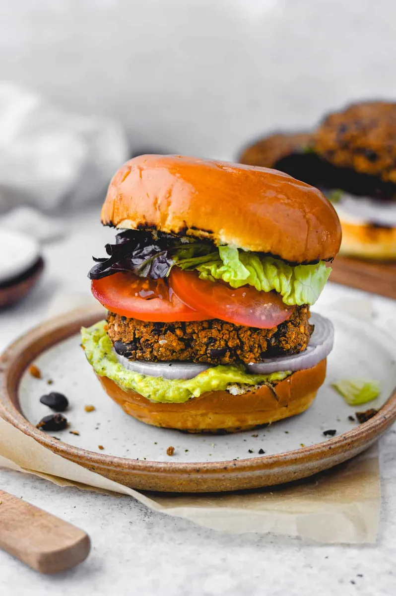 Firm Black Bean Burgers