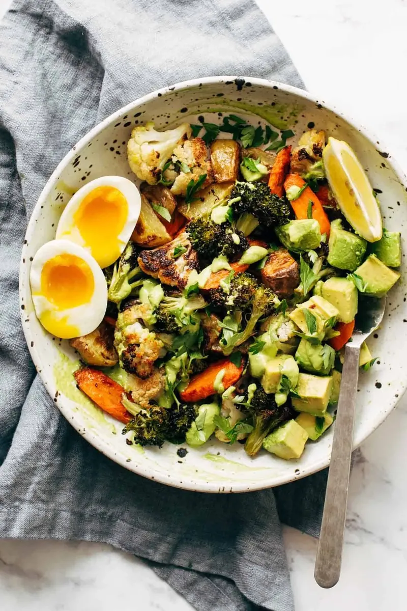 Roasted Vegetable Bowls