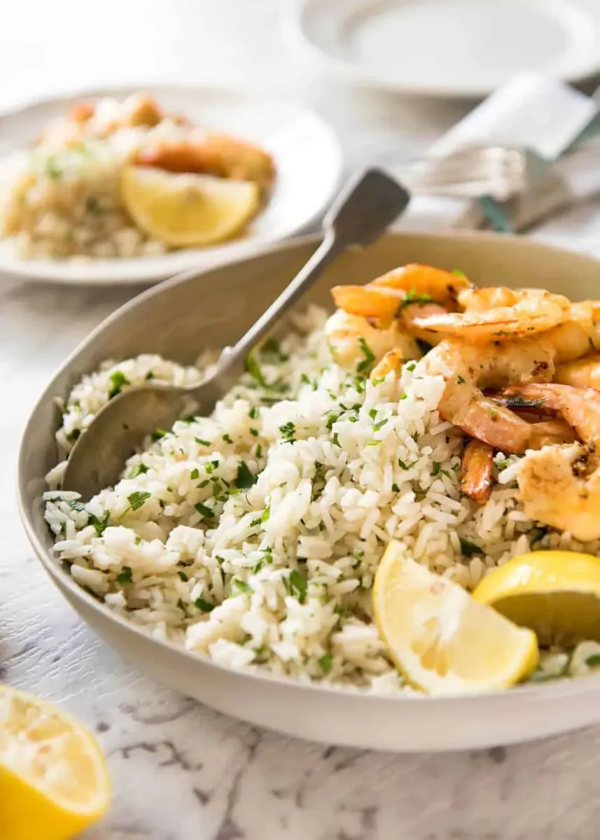Greek Lemon Rice Pilaf