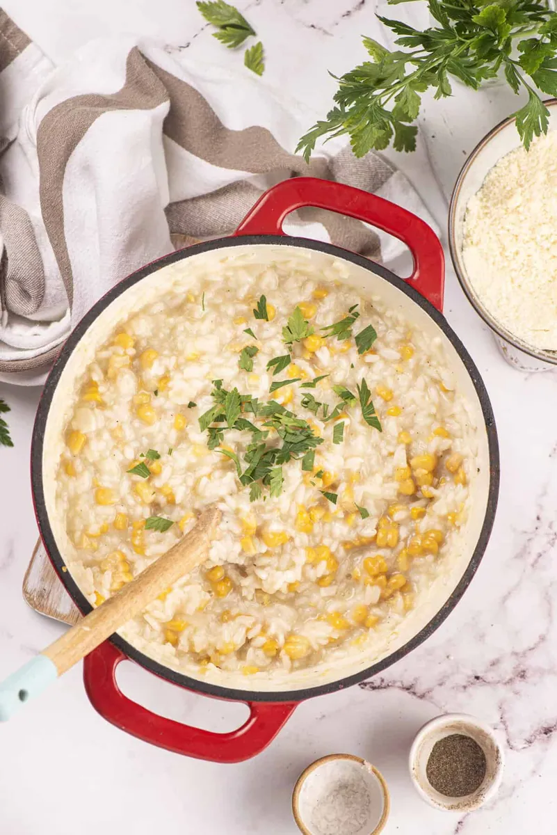 Corn Risotto
