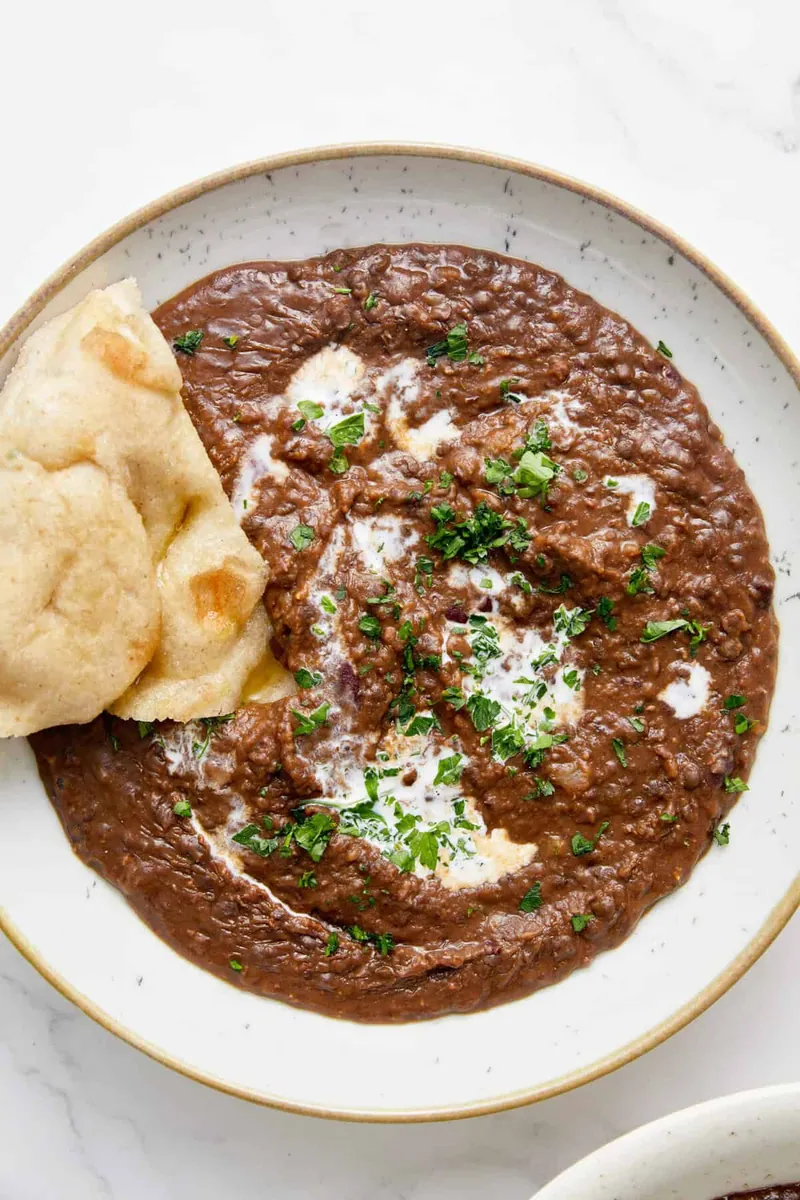 Creamy Black Lentil Dal