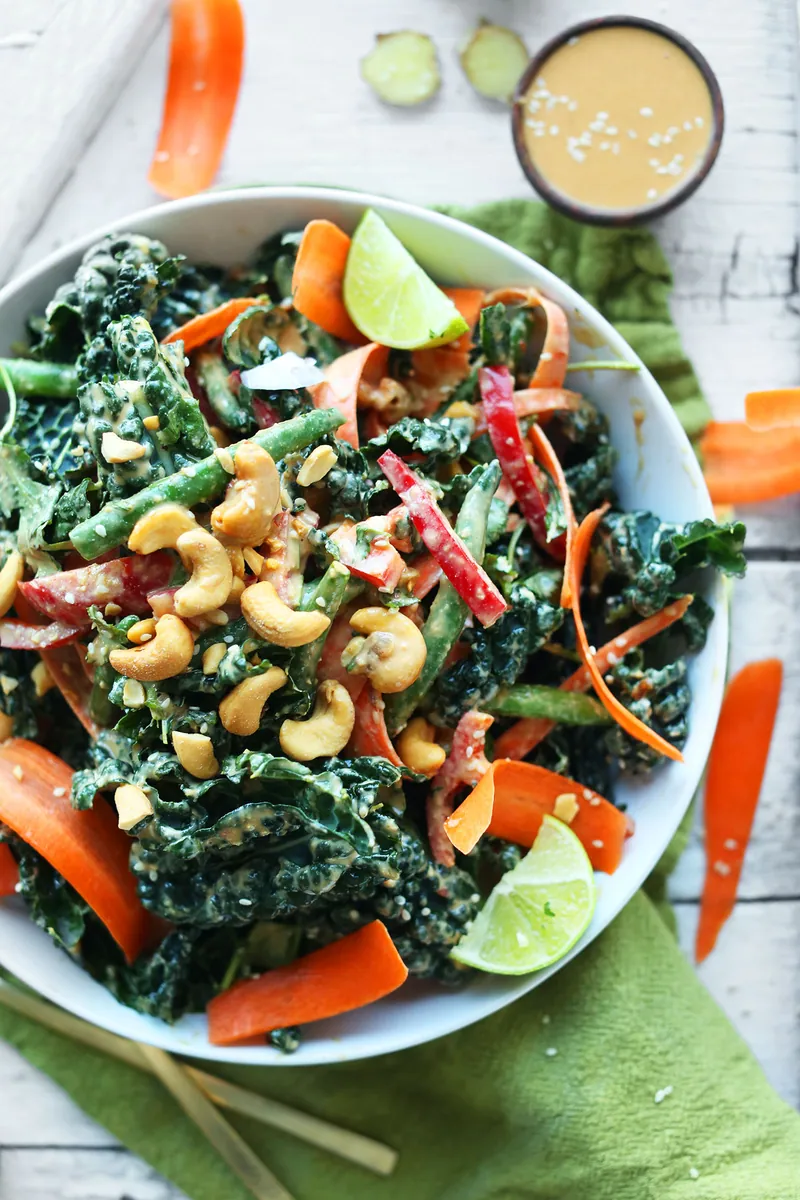 Gingery Kale Salad