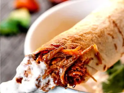 Barbecue Pork Taquitos