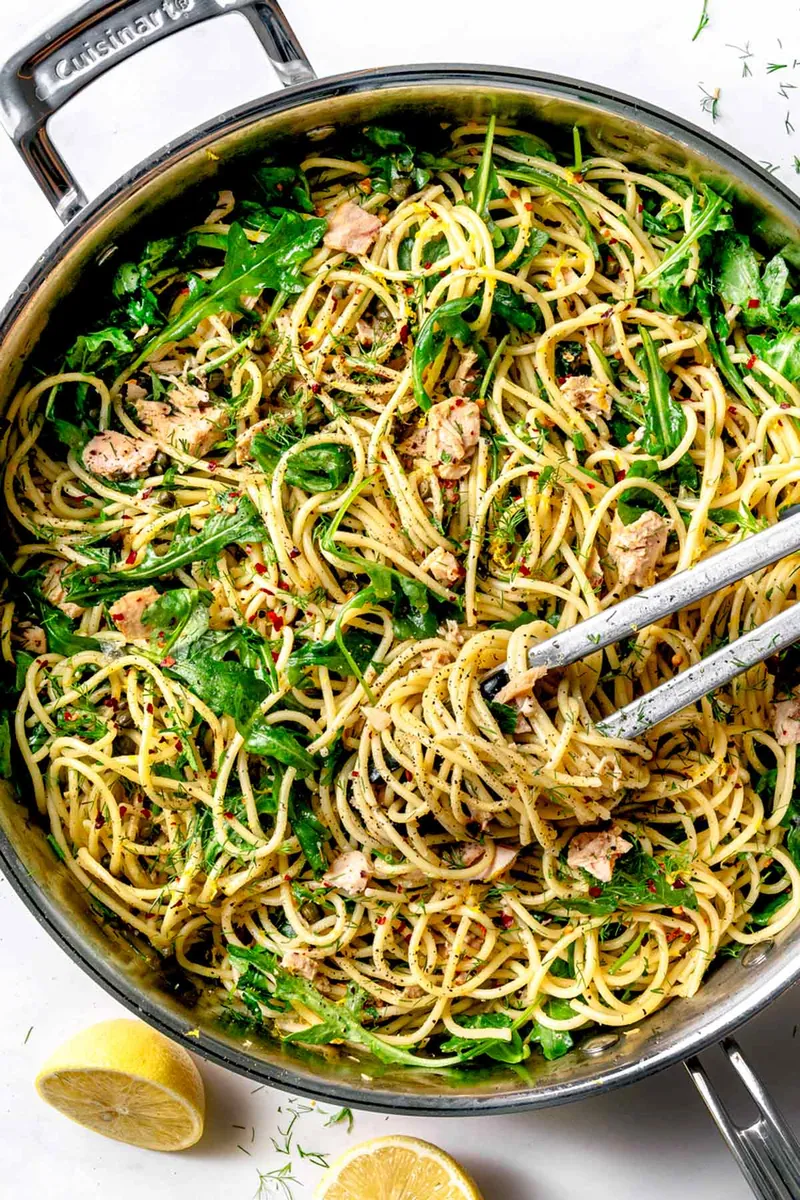 Mediterranean Tuna Pasta