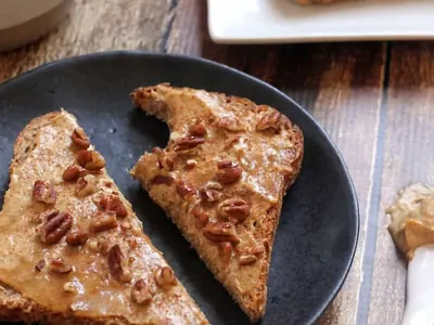 Pumpkin Cashew Cream Toast