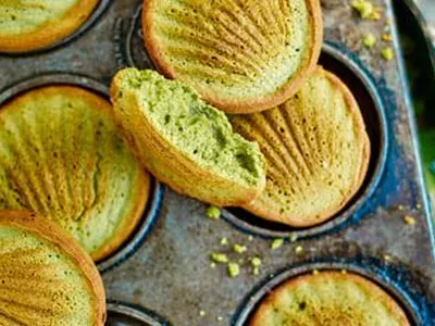 Matcha Madeleines