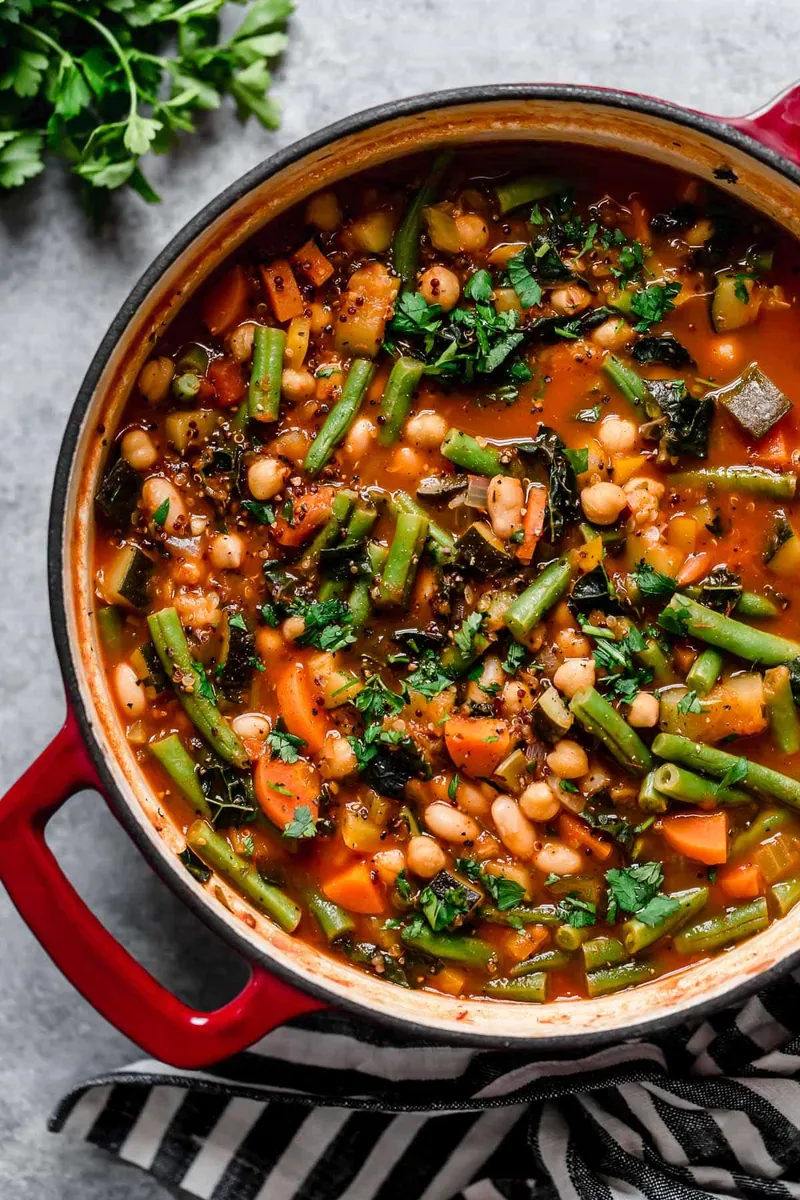 Kale Quinoa Minestrone
