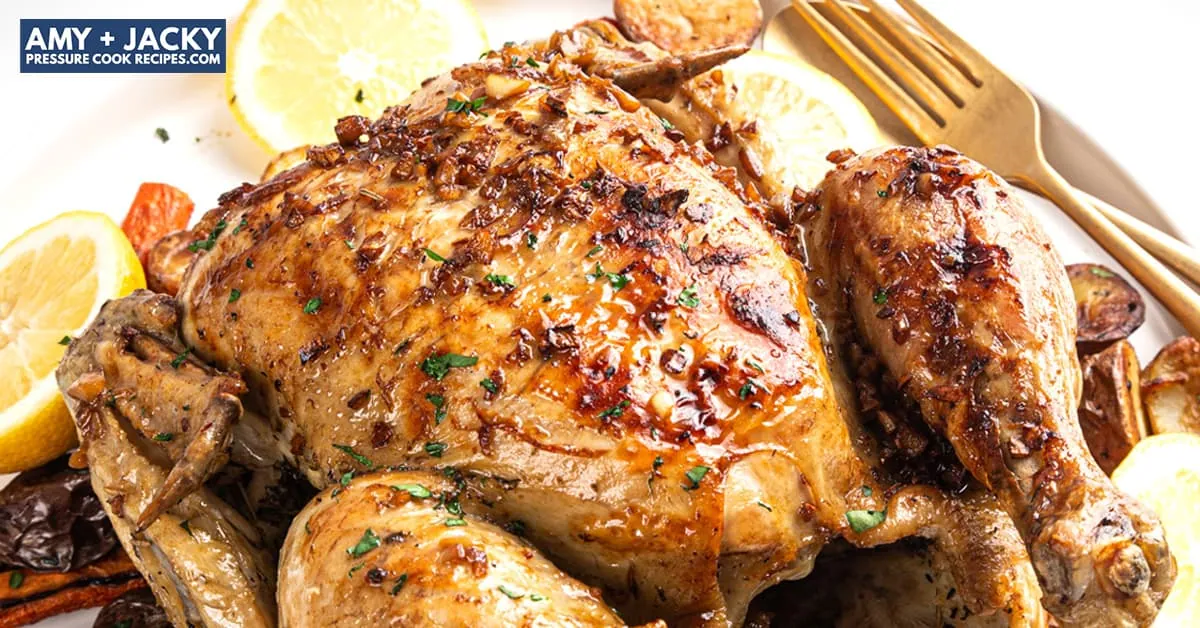 Pressure Cooker Whole Chicken