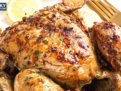 Pressure Cooker Whole Chicken