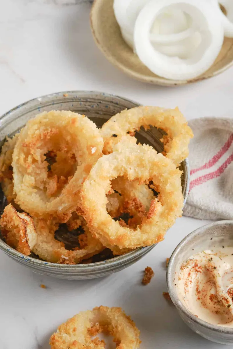 Air-Fryer Onion Rings