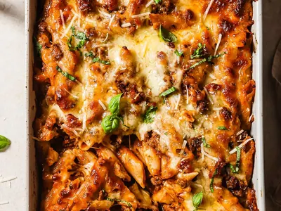 Baked Beef Ziti