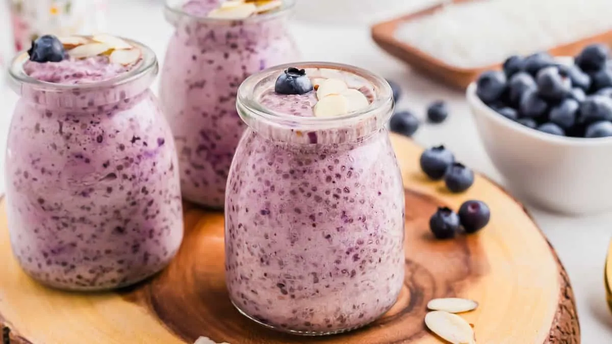 Blueberry Chia Pudding