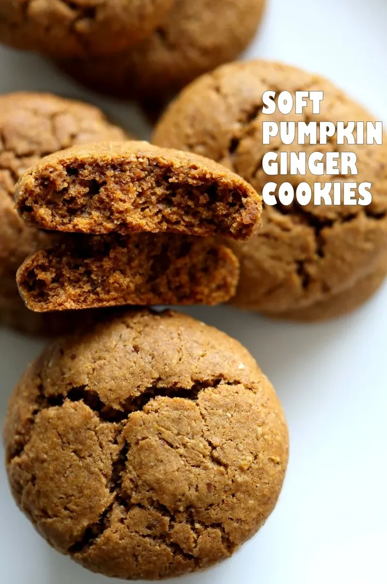 Soft Pumpkin Ginger Snaps