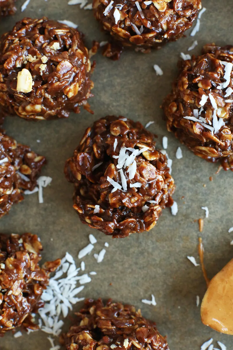 Coconut No-Bake Cookies