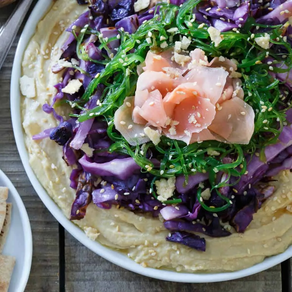 Asian Hummus Platter