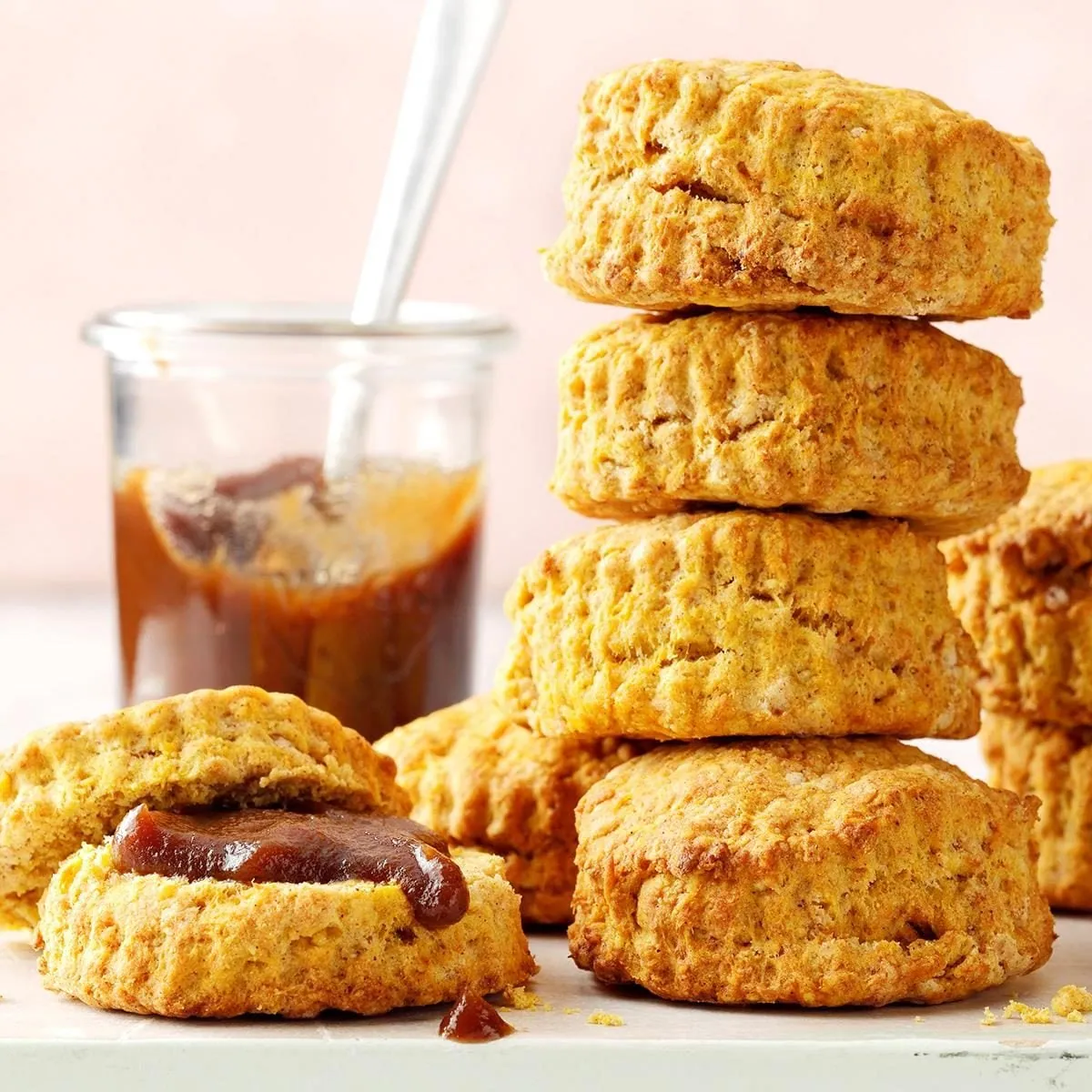 Pumpkin Air-Fryer Biscuits