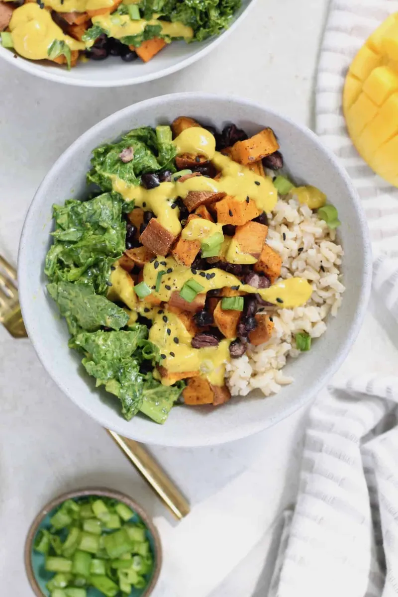 Black Bean Sweet Potato Bowls