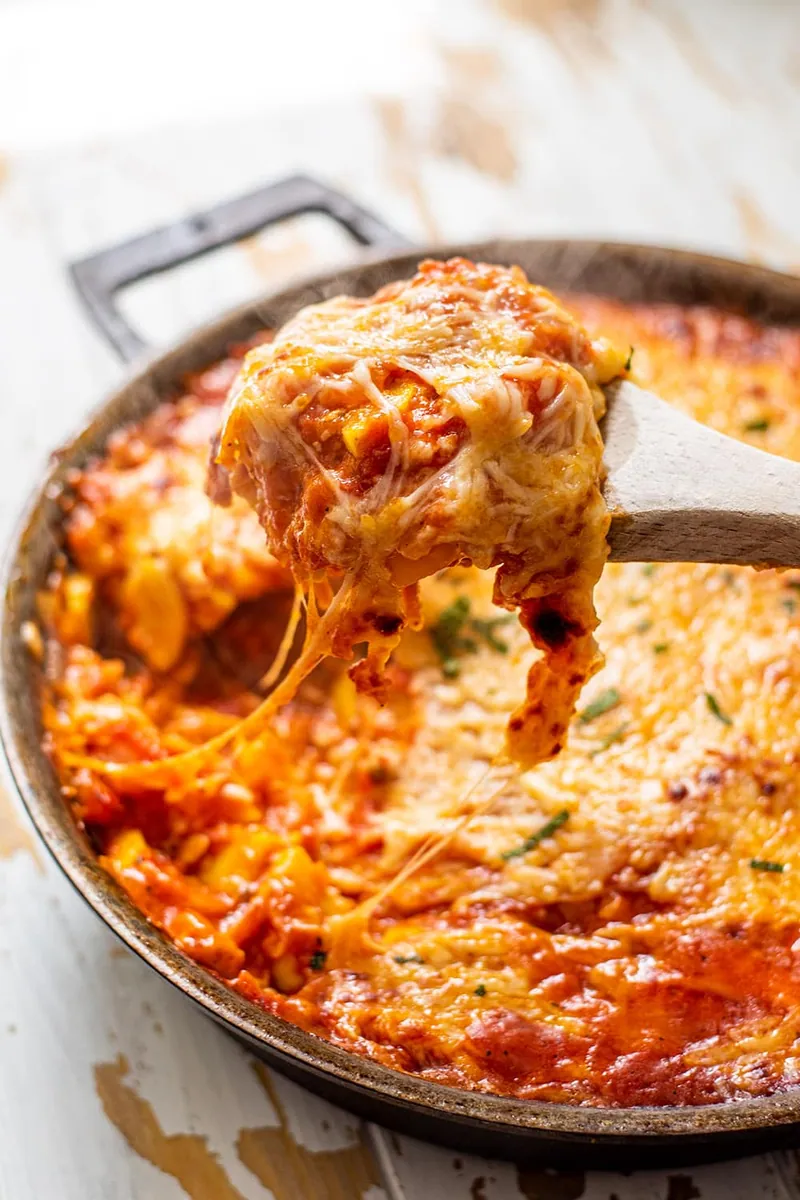Cheesy Baked Summer Squash