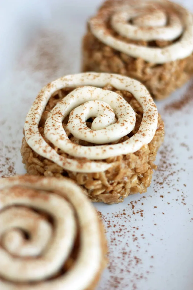 Cinnamon Rice Cereal Treats