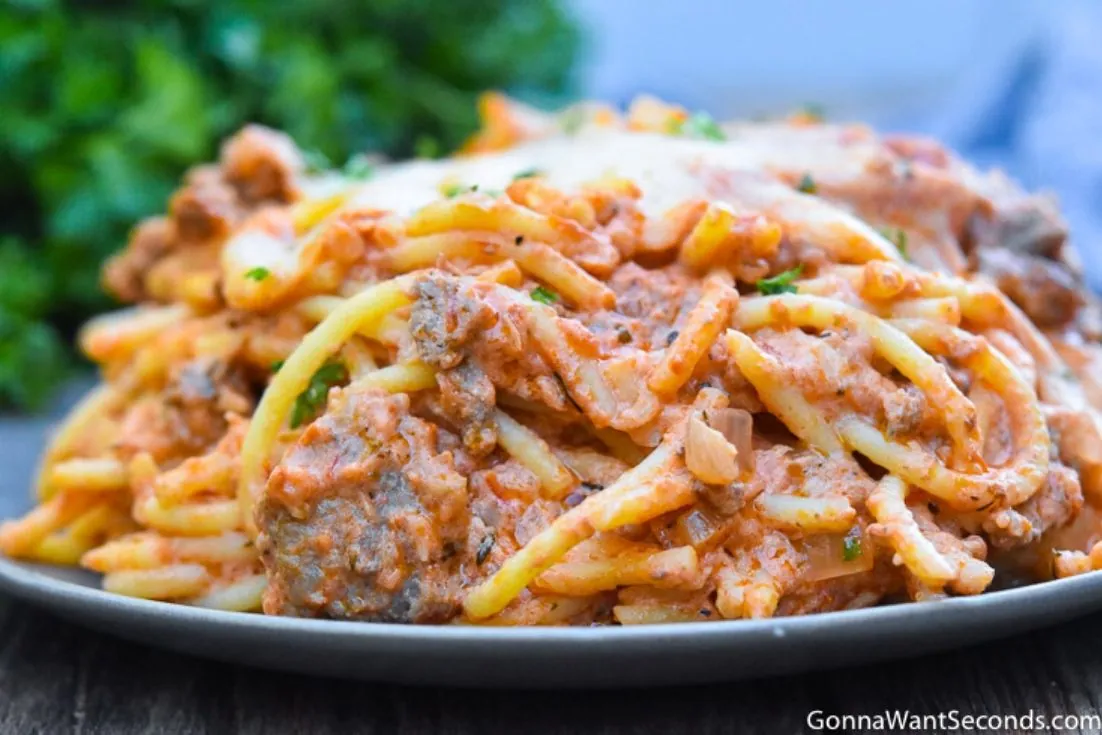Baked Spaghetti (8 servings)